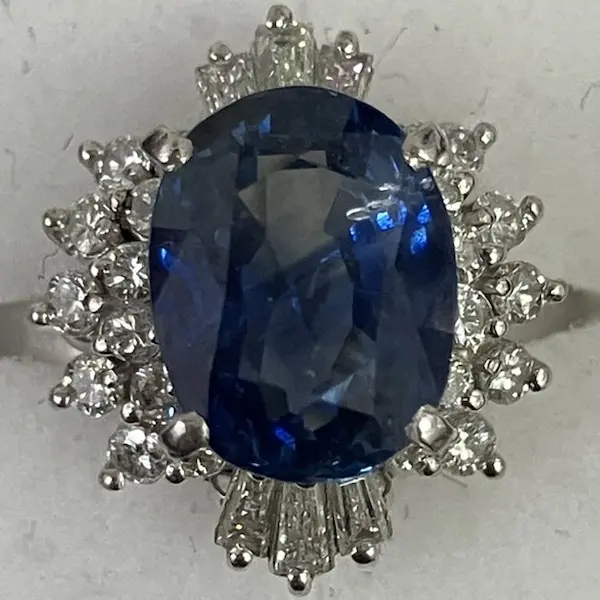 サファイア　3.76ct