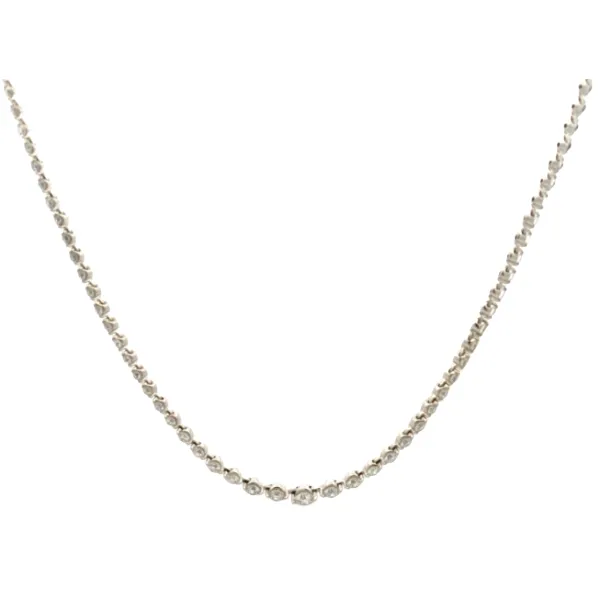 Pt･Pm900 ダイヤモンド ネックレス 7ct