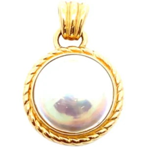 タサキ K18 マベパール ネックレス/ペンダントトップ