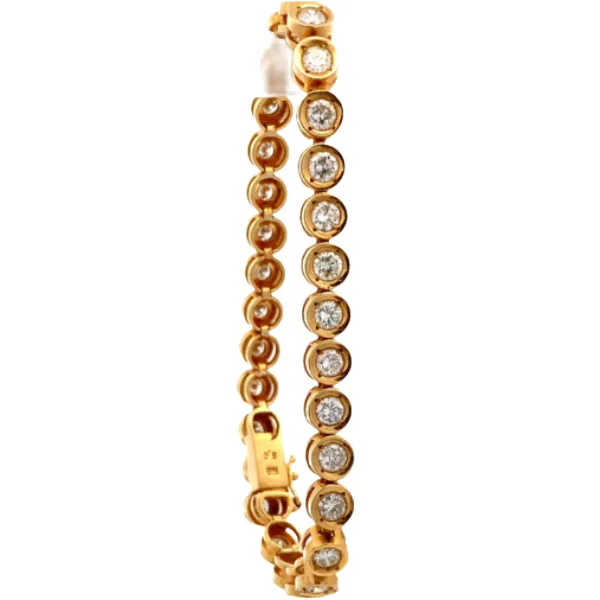 K18 ダイヤモンド ブレスレット 5ct