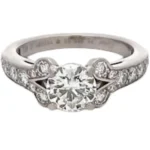 カルティエ Pt･Pm950 ダイヤモンド 0.91ct