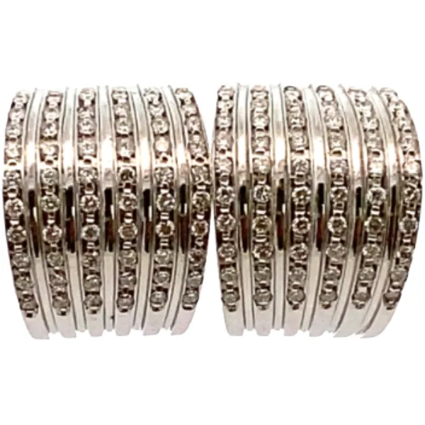 K18/K18WG ダイヤモンド ピアス/イヤリング