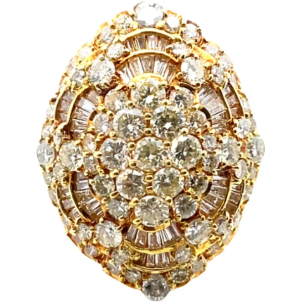 K18 ダイヤモンド リング D4.18ct