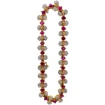 K18 ルビー・ダイヤモンド ブレスレット/バングル 3.86・D2.04 ct