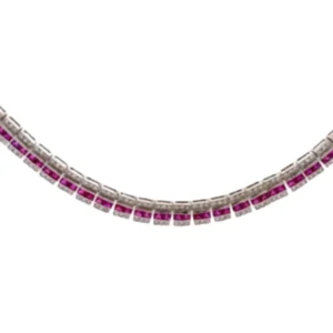 K18 ルビー・ダイヤモンド ネックレス/ペンダントトップ D4.68・R8.75 ct