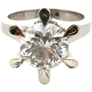 Pt･Pm900 ダイヤモンド リング 3.016ct