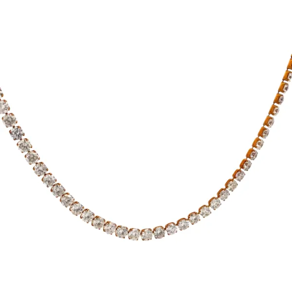 K18 ダイヤモンド ネックレス 22.55ct