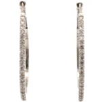 K18WG ダイヤモンド ピアス/イヤリング 0.25・0.25ct