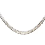 K18WG ダイヤモンド ネックレス 16ct