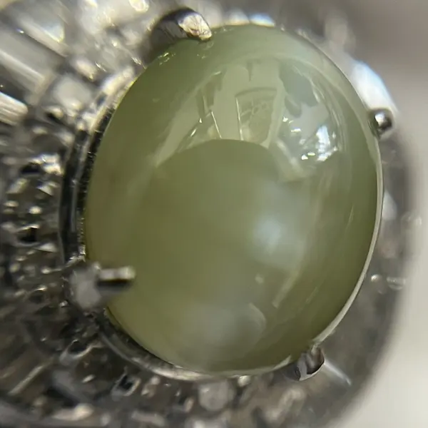 クリソベリルキャッツアイ　4.44ct