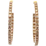 K18 ダイヤモンド ピアス/イヤリング 2・2ct