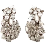 Pt950 ダイヤモンド ピアス/イヤリング 8.45ct