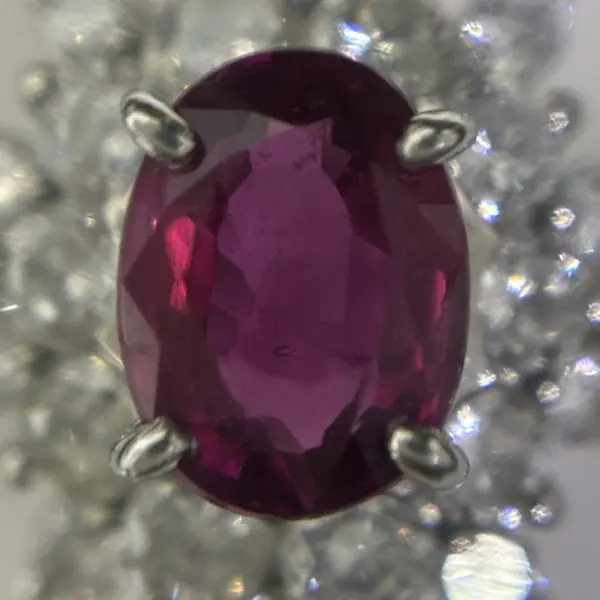 ルビー　0.87ct