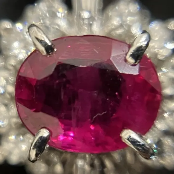 ルビー　0.54ct