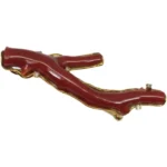 K18 サンゴ・ダイヤモンド ブローチ 0.07 ct