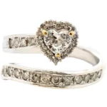 K18 ダイヤモンド リング 0.35・D0.45ct