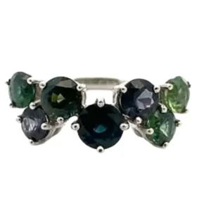 K18WG サファイア・スピネル