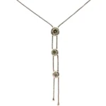 タサキ K18WG ダイヤモンド ネックレス 0.56ct