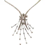 K18 ダイヤモンド ネックレス 2.9ct