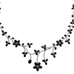 K18 サファイア・ダイヤモンド ネックレスS54.22 ct D4.84 ct