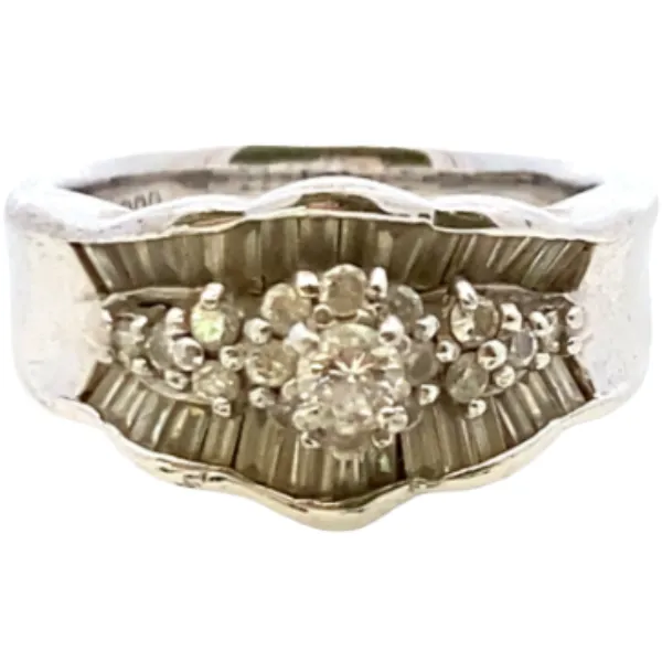 Pt･Pm900 ダイヤモンド リング D0.89ct