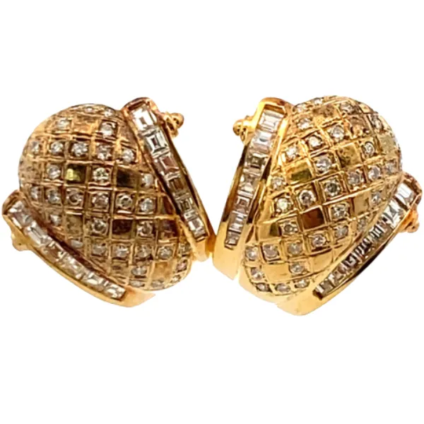 K18 ダイヤモンド ピアス/イヤリング D1.60ct
