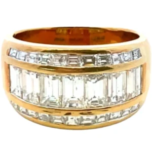 K18 ダイヤモンド リング D3.52ct