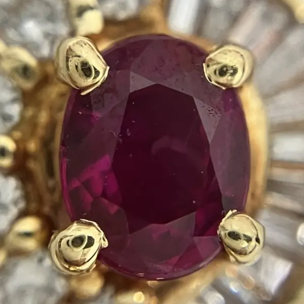 ルビー　0.33ct