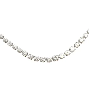 Pt･Pm850 ダイヤモンド ネックレス 5ct