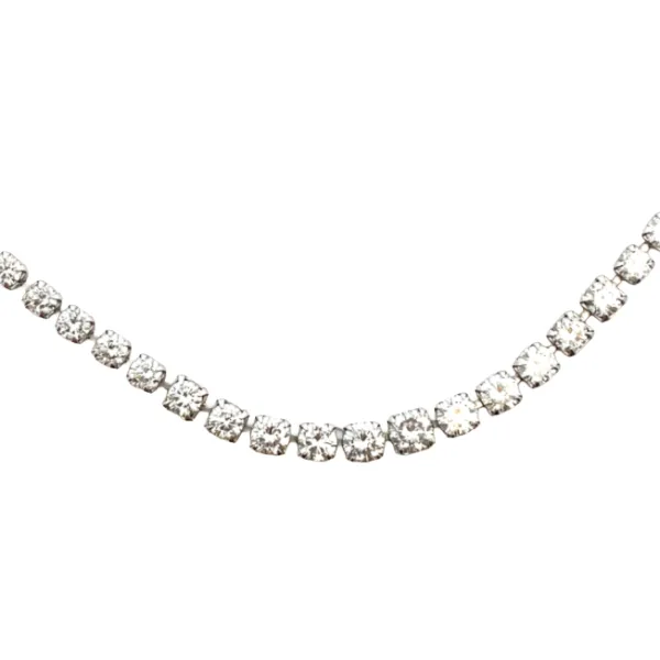 Pt･Pm850 ダイヤモンド ネックレス/ペンダントトップ 5ct