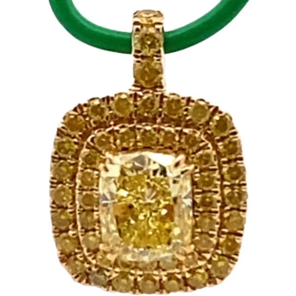 K18 ダイヤモンド ネックレス/ペンダントトップ 1.03・D0.45ct