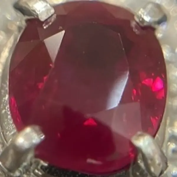 ルビー　0.81ct