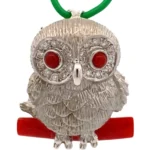 K18WG サンゴ ・ダイヤモンド ブローチ 0.18ct