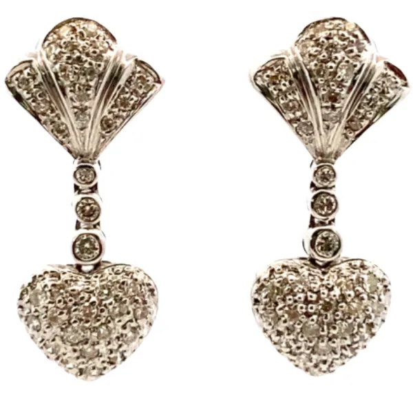 K18 ダイヤモンド ピアス/イヤリング D0.63・D0.63ct