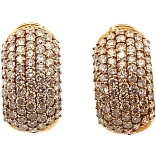 K18 ダイヤモンド ピアス/イヤリング 1.5・1.5ct