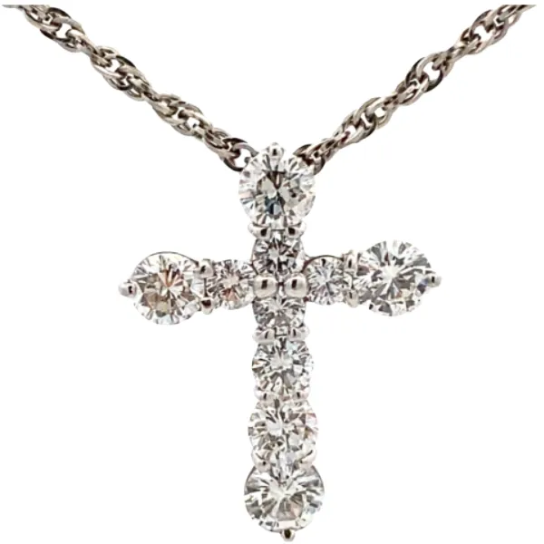 Pt850/Pt900 ダイヤモンド ネックレス/ペンダントトップ 2.2ct