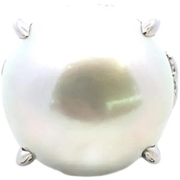Pt･Pm900 パール・ダイヤモンド 0.182ct