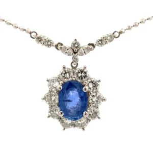 Pt900Pt850 サファイア・ダイヤ 3.297・D2.5ct