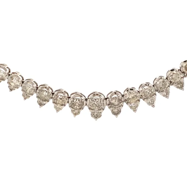 Pt･Pm850 ダイヤモンド ネックレス/ペンダントトップ 10.01ct