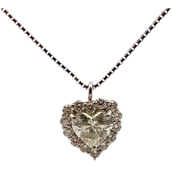 Pt900/Pt850 ダイヤモンド ネックレス/ペンダントトップ 0.566・0.23ct