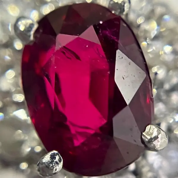 ルビー　0.78ct