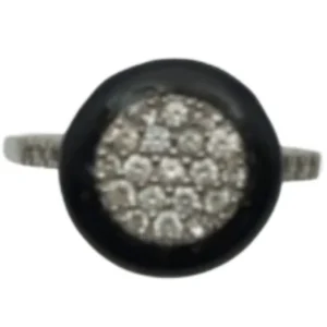 Pt900 オニキス・ダイヤモンド リング 0.45 ct 」の参考買取価格(相場