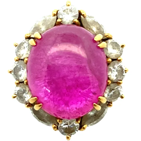 K18 ルビー・ダイヤモンド リング 12.789・D1.75ct 」の参考買取価格