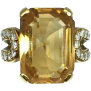 シトリン（黄水晶） 指輪（リング）
