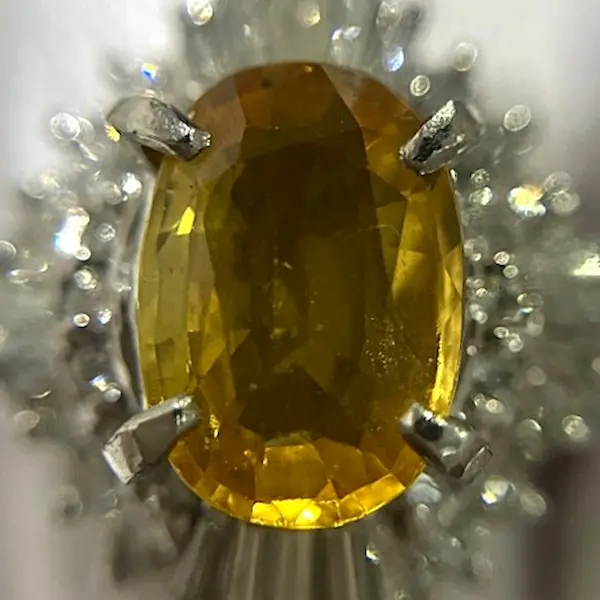 イエローサファイア　1.465ct