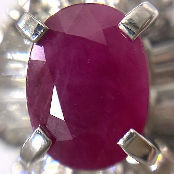 ルビー　0.8ct