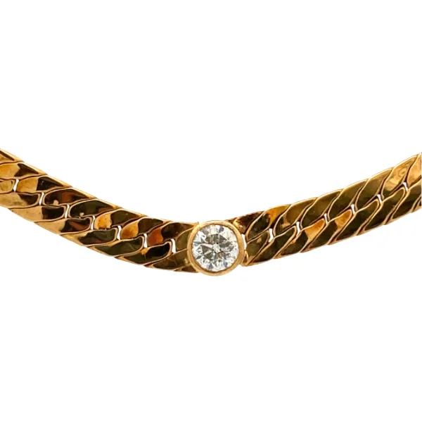 K18 ダイヤモンド ネックレス/ペンダントトップ 0.753ct