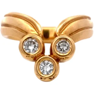K18 ダイヤモンド リング 0.55ct