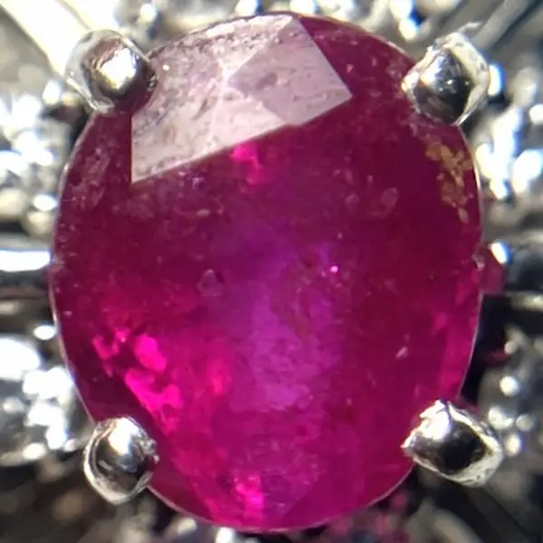 ルビー　0.82ct