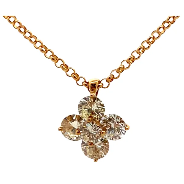 K18 ダイヤモンド ネックレス/ペンダントトップ 2.01ct